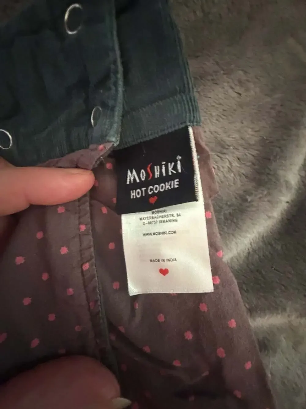 Moshiki Hot Cookie Reversible Adjustable Snap Wrap Mini Skirt
